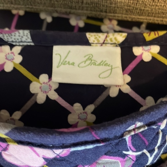 Vera Bradley, Purple and Blue Purse - Picture 3 of 7